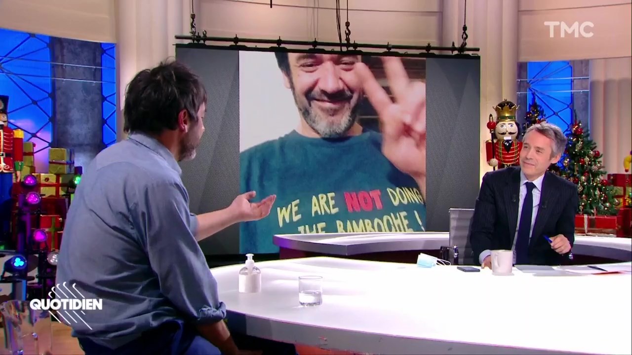 Mon t-shirt dans Quotidien de Yann Barthès !